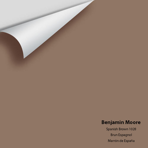Benjamin Moore - Spanish Brown 1028 Peel & Stick Color Sample