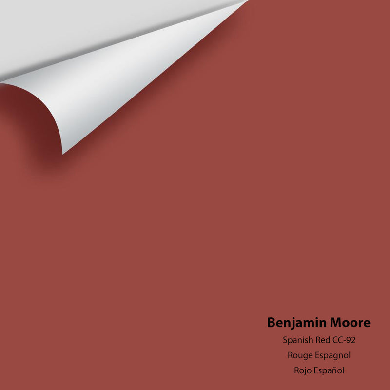 Benjamin Moore - Spanish Red 1301/CC-92 Peel & Stick Color Sample