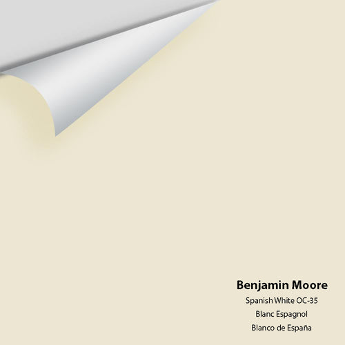 Benjamin Moore - Spanish White 943/OC-35 Peel & Stick Color Sample