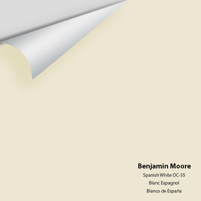 Benjamin Moore - Spanish White 943/OC-35 Peel & Stick Color Sample