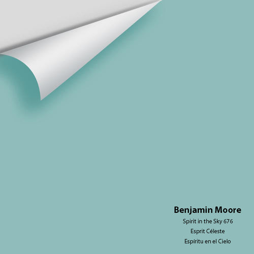 Benjamin Moore - Spirit In The Sky 676 Peel & Stick Color Sample