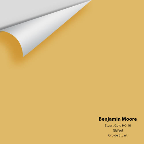 Benjamin Moore - Stuart Gold HC-10 Peel & Stick Color Sample