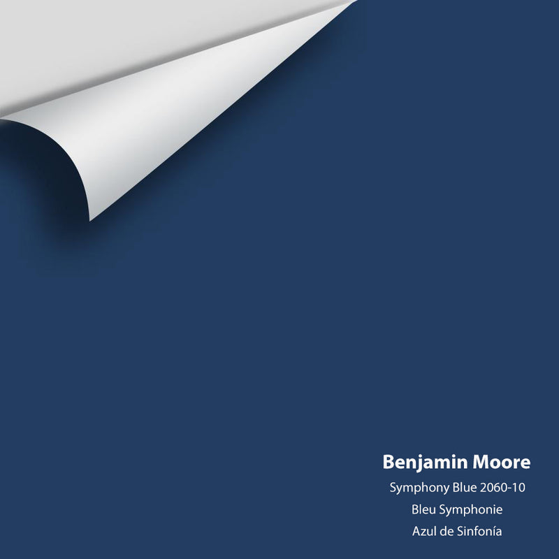 Benjamin Moore - Symphony Blue 2060-10 Peel & Stick Color Sample