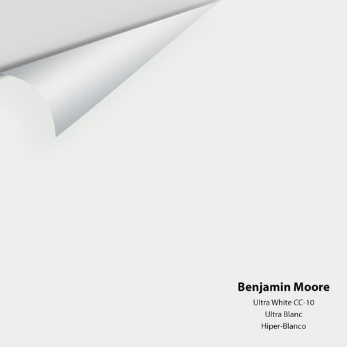 Benjamin Moore - Ultra White CC-10 Peel & Stick Color Sample