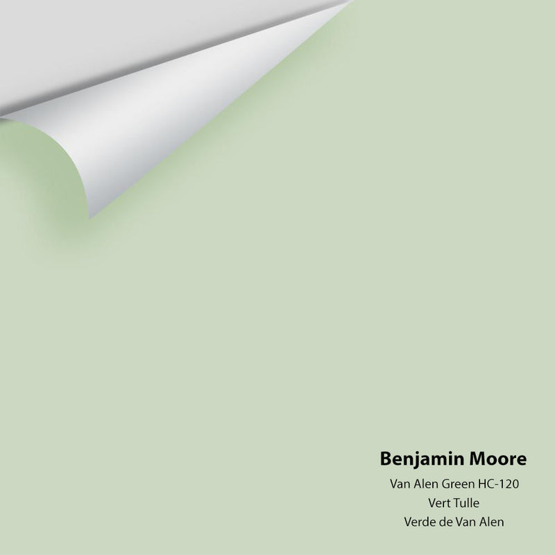 Benjamin Moore - Van Alen Green HC-120 Peel & Stick Color Sample