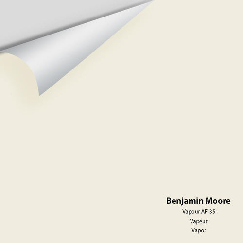 Benjamin Moore - Vapor AF-35 Peel & Stick Color Sample