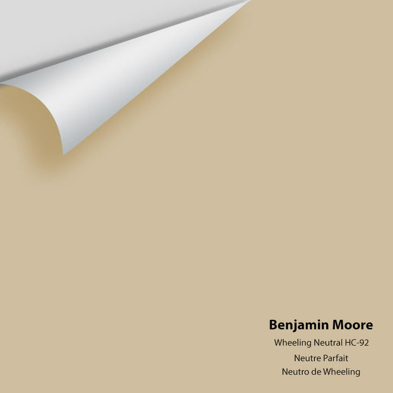 Benjamin Moore - Wheeling Neutral HC-92 Peel & Stick Color Sample