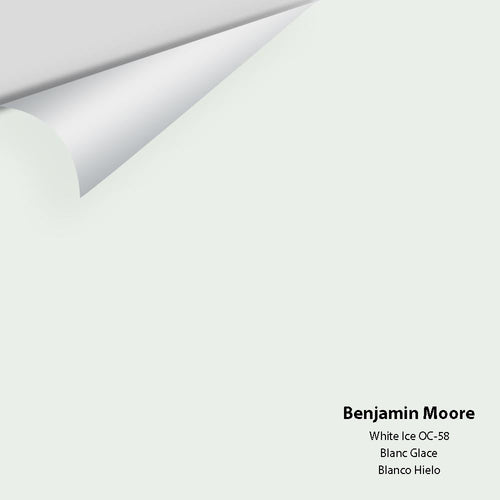 Benjamin Moore - White Ice 2139-70/OC-58 Peel & Stick Color Sample