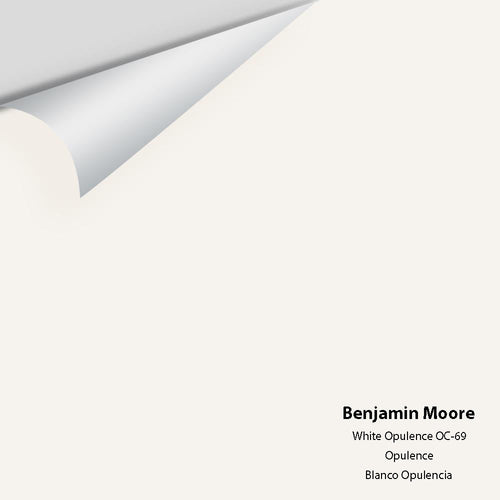 Benjamin Moore - White Opulence 879/OC-69 Peel & Stick Color Sample