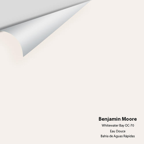 Benjamin Moore - Whitewater Bay OC-70 Peel & Stick Color Sample