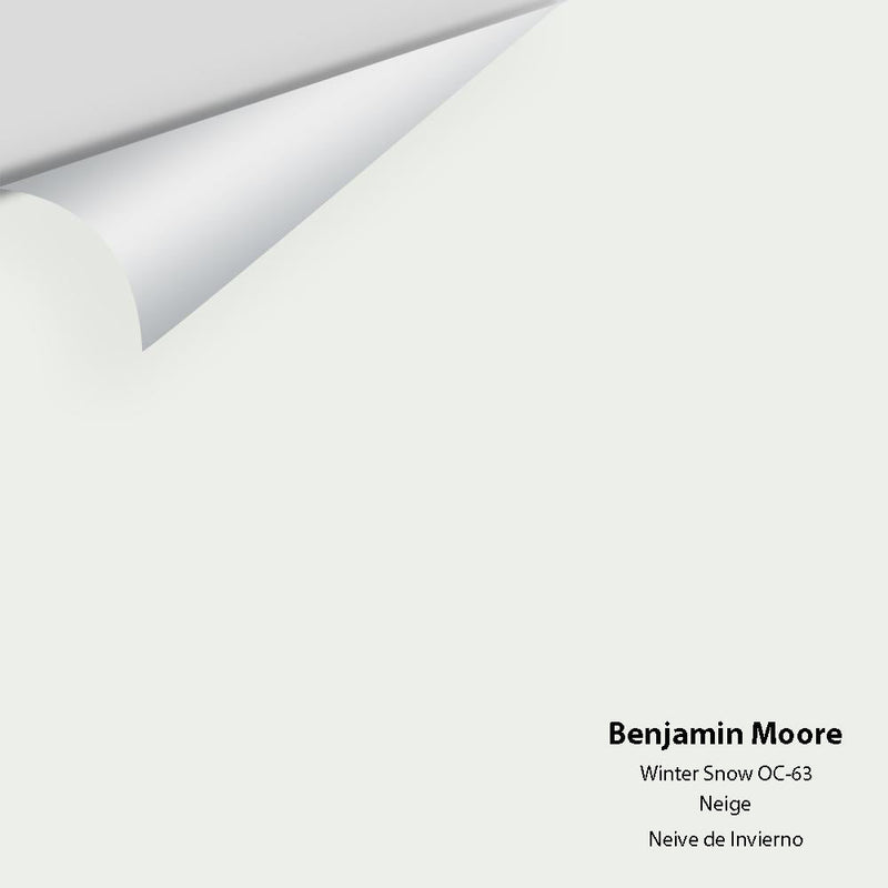 Benjamin Moore - Winter Snow OC-63 Peel & Stick Color Sample