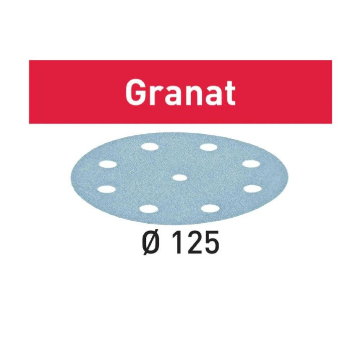 Festool Abrasive sheet STF D125/8 P320 GR/100 Granat