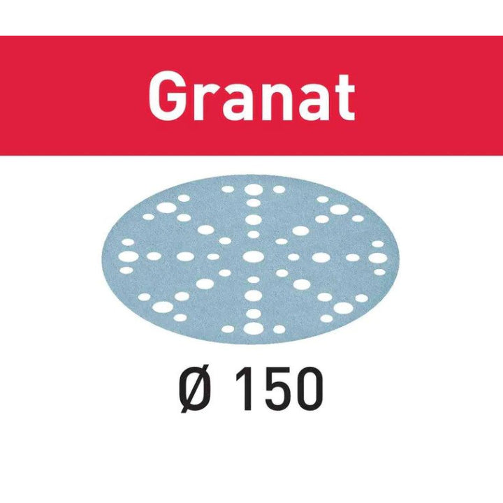 Festool Abrasive sheet STF D150/48 P320 GR/100 Granat