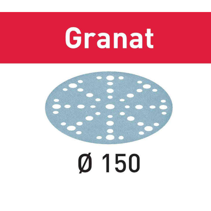 Festool Abrasive sheet STF D150/48 P500 GR/100 Granat