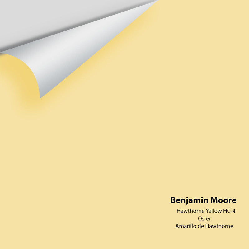 Benjamin Moore - Hawthorne Yellow HC-4 Peel & Stick Color Sample