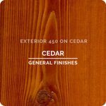 GENERAL FINISHES EXTERIOR 450 WATER-BASED STAIN