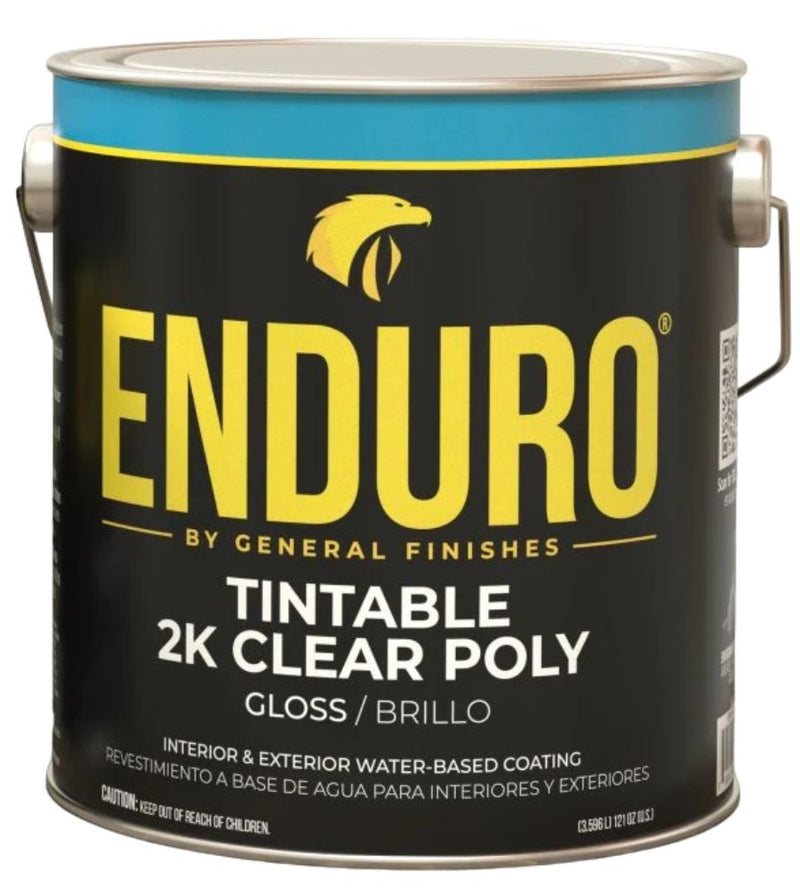General Finishes Enduro 2K Clear & White Poly
