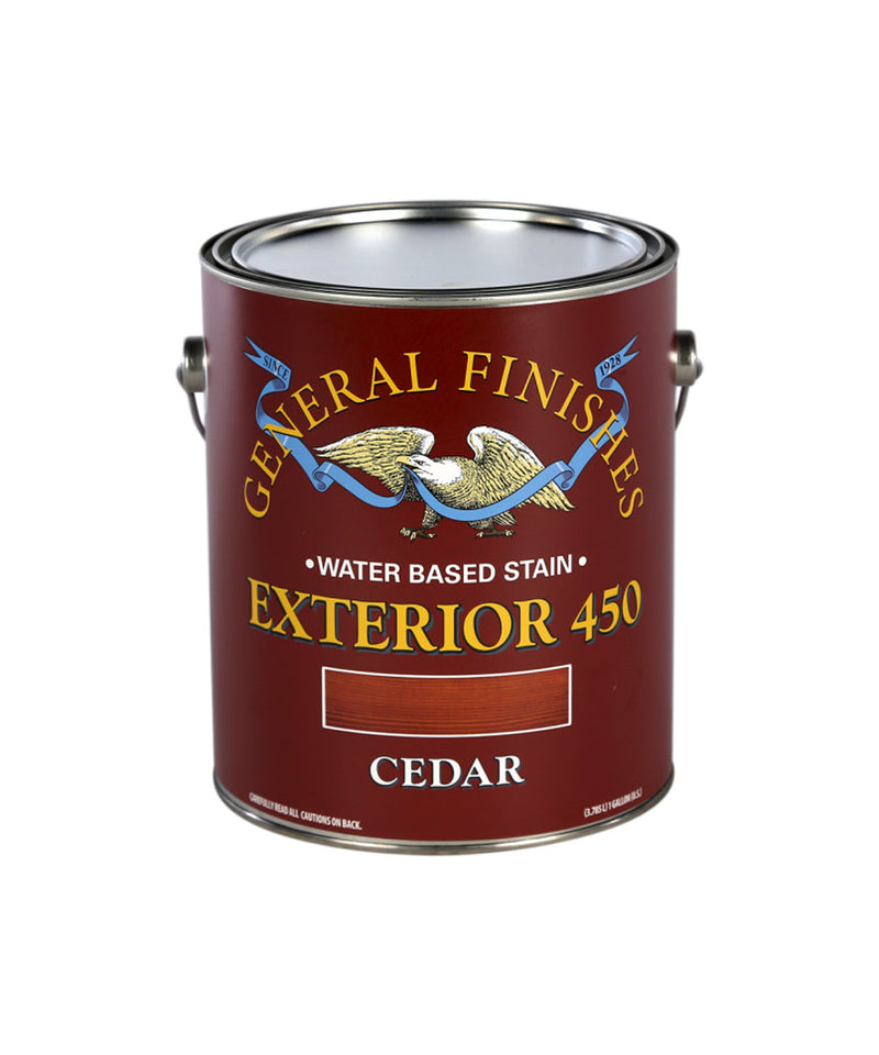 GENERAL FINISHES EXTERIOR 450 WATER-BASED STAIN JC LICHT