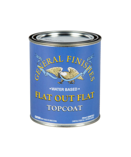 GENERAL FINISHES FLAT OUT FLAT TOPCOAT JC LICHT
