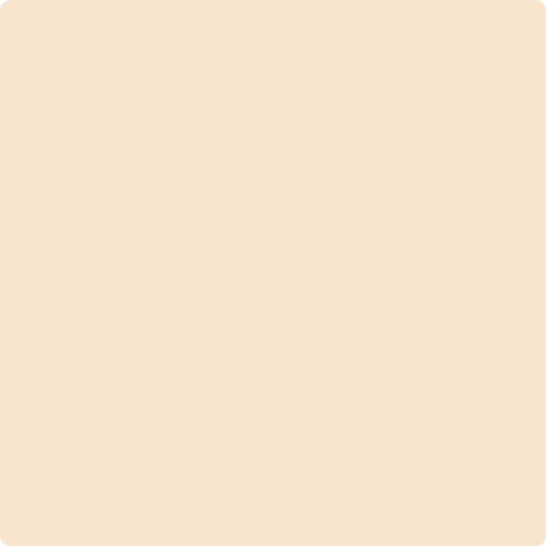 Benjamin Moore Color OC-79 Old Fashioned Peach wet, dry color sample.