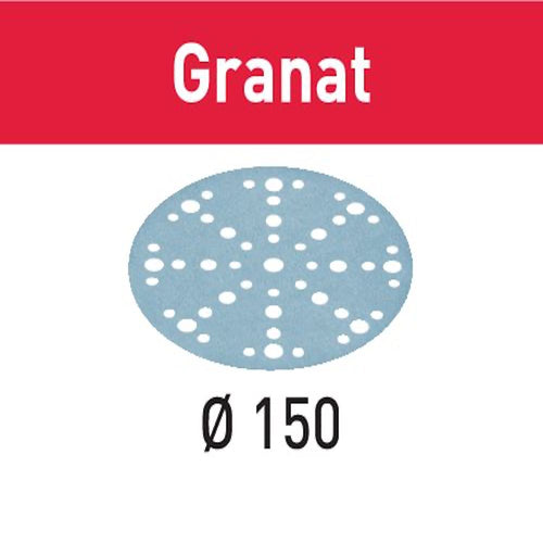 Festool Abrasive sheet STF D150/48 P60 GR/10 Granat available at The Color House locations across Rhode Island.