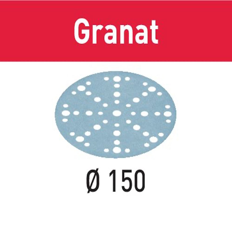 Festool Abrasive sheet STF D150/48 P60 GR/10 Granat available at The Color House locations across Rhode Island.