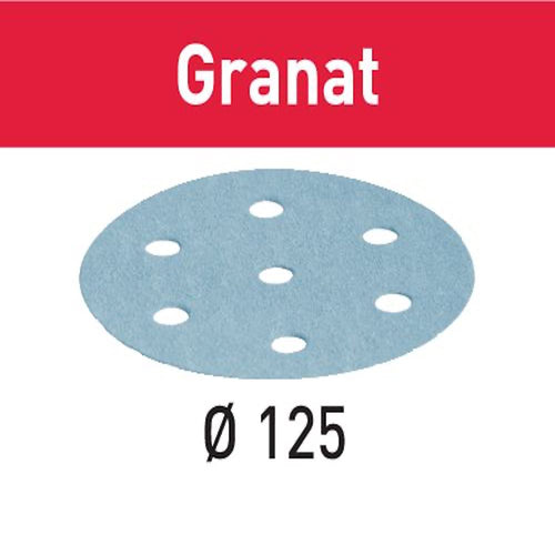 Festool Abrasive sheet STF D125/8 P40 GR/10 Granat available at The Color House locations across Rhode Island.