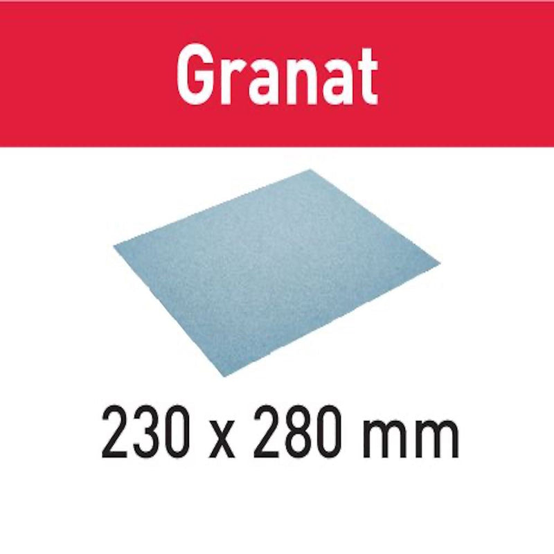 Festool Abrasive paper 230x280 P180 GR/10 Granat available at The Color House locations across Rhode Island.