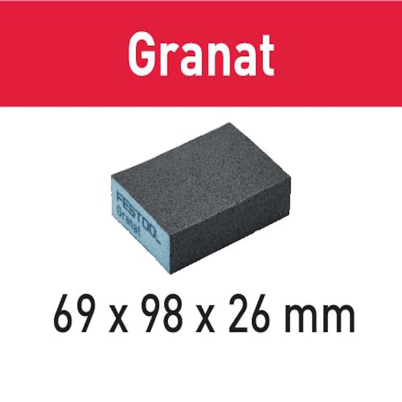 Festool Abrasive sponge 69x98x26 120 GR/6 Granat available at The Color House locations across Rhode Island.