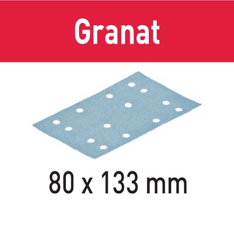 Festool Grit Abrasives STF 80x133 P60 GR/50 Granat available at The Color House locations across Rhode Island.